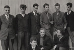 Adspirant-tekenaars in 1962, kantoor Nijmegen